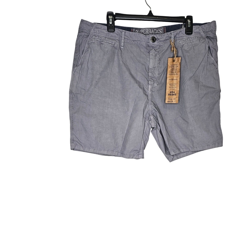 Paperbacks USA‎ Bound Gray Cotton Casual Chino Shorts Casual summer